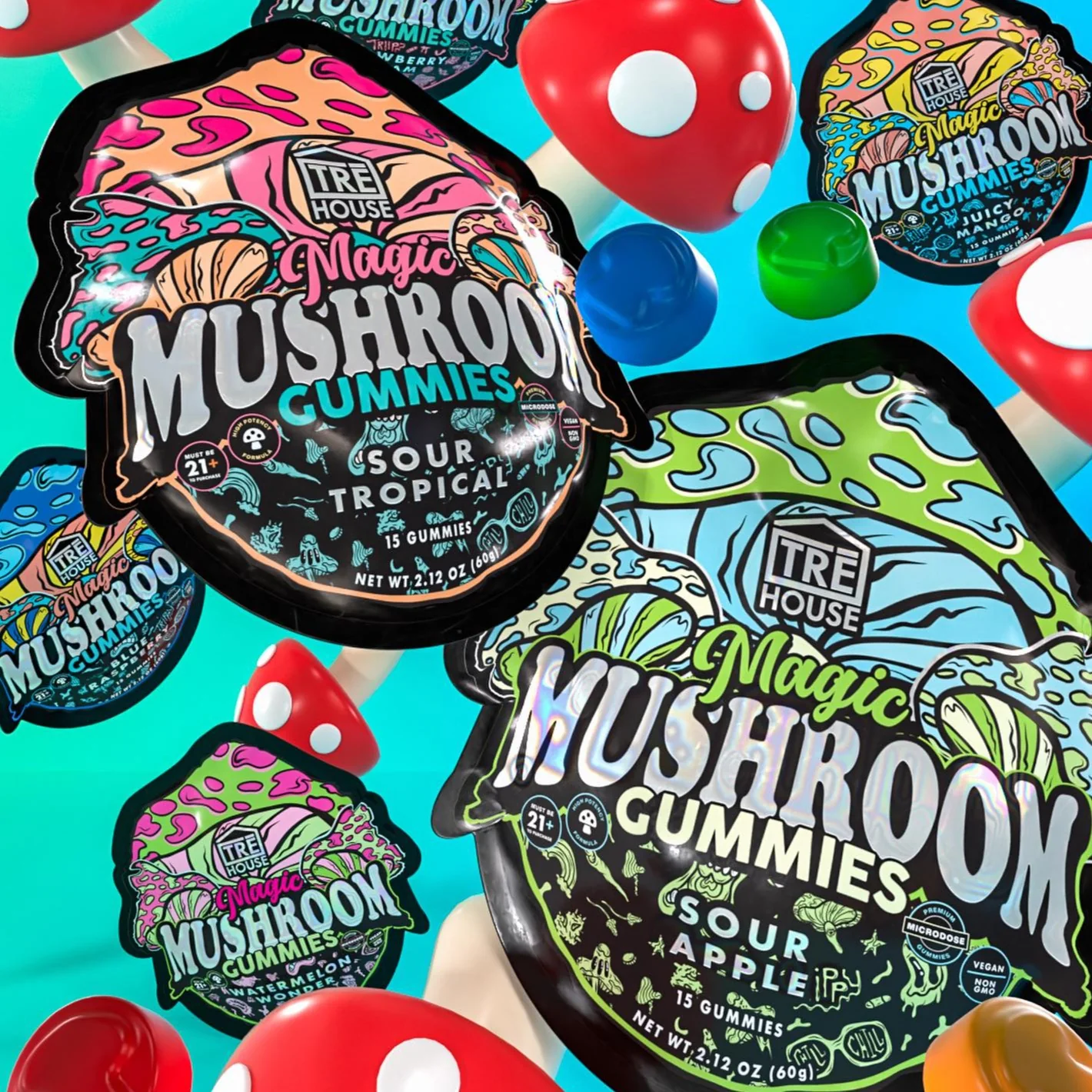 TRĒ House Magic Mushroom Gummies Review (2026): An Honest, In-Depth Take